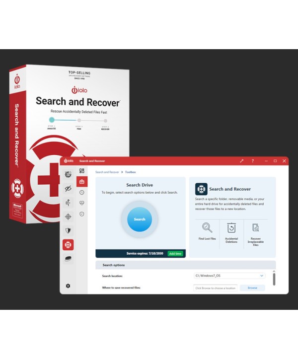 iolo Search and Recover 1 Jahr / 1 PC Key GLOBAL